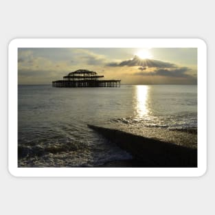 West Pier Brighton Sticker